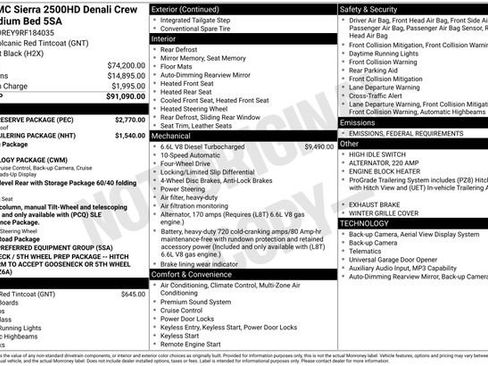 Used 2024 GMC Sierra 2500 Denali w/ Denali Reserve Package image 82