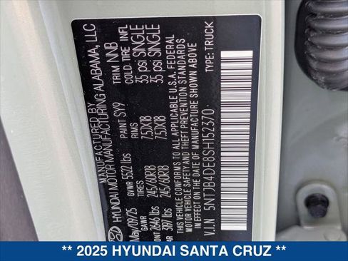 Used 2025 Hyundai Santa Cruz SEL image 24