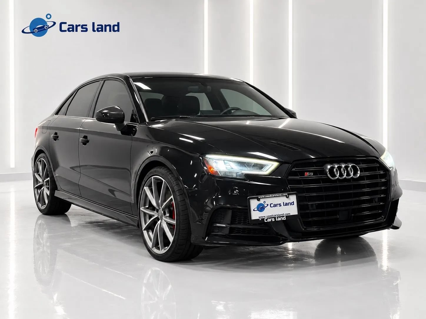 Used 2018 Audi S3 Premium Plus w/ Black Optic Dynamic Package AWD/4WD image 1
