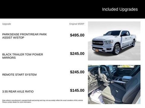 Certified 2023 RAM 1500 Big Horn w/ Trailer Tow Group AWD/4WD image 11