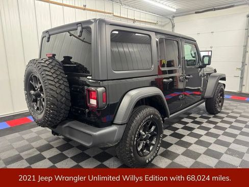Used 2021 Jeep Wrangler Unlimited Sport image 3
