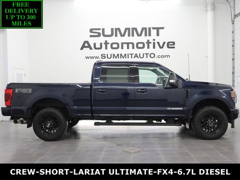 Used 2022 Ford F350 Lariat w/ Black Appearance Package AWD/4WD image 1