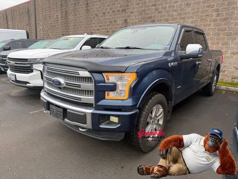 Used 2015 Ford F150 Platinum w/ Equipment Group 701A Luxury AWD/4WD image 1