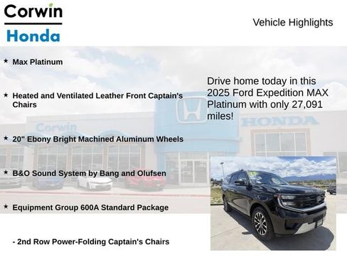 Used 2025 Ford Expedition Max Platinum AWD/4WD image 6