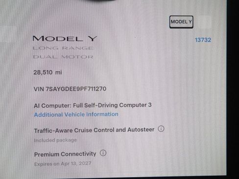 Used 2023 Tesla Model Y Long Range AWD/4WD image 4