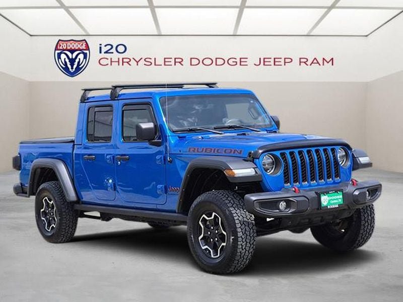 Used 2022 Jeep Gladiator Rubicon w/ LED Lighting Group AWD/4WD image 1