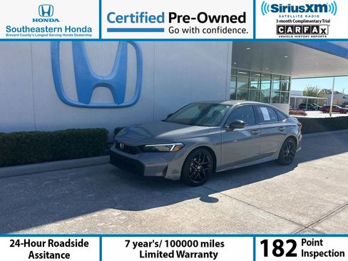 Certified 2025 Honda Civic Sport image 1