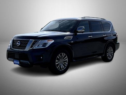 Used 2019 Nissan Armada Platinum w/ Captain's Chairs Package image 1