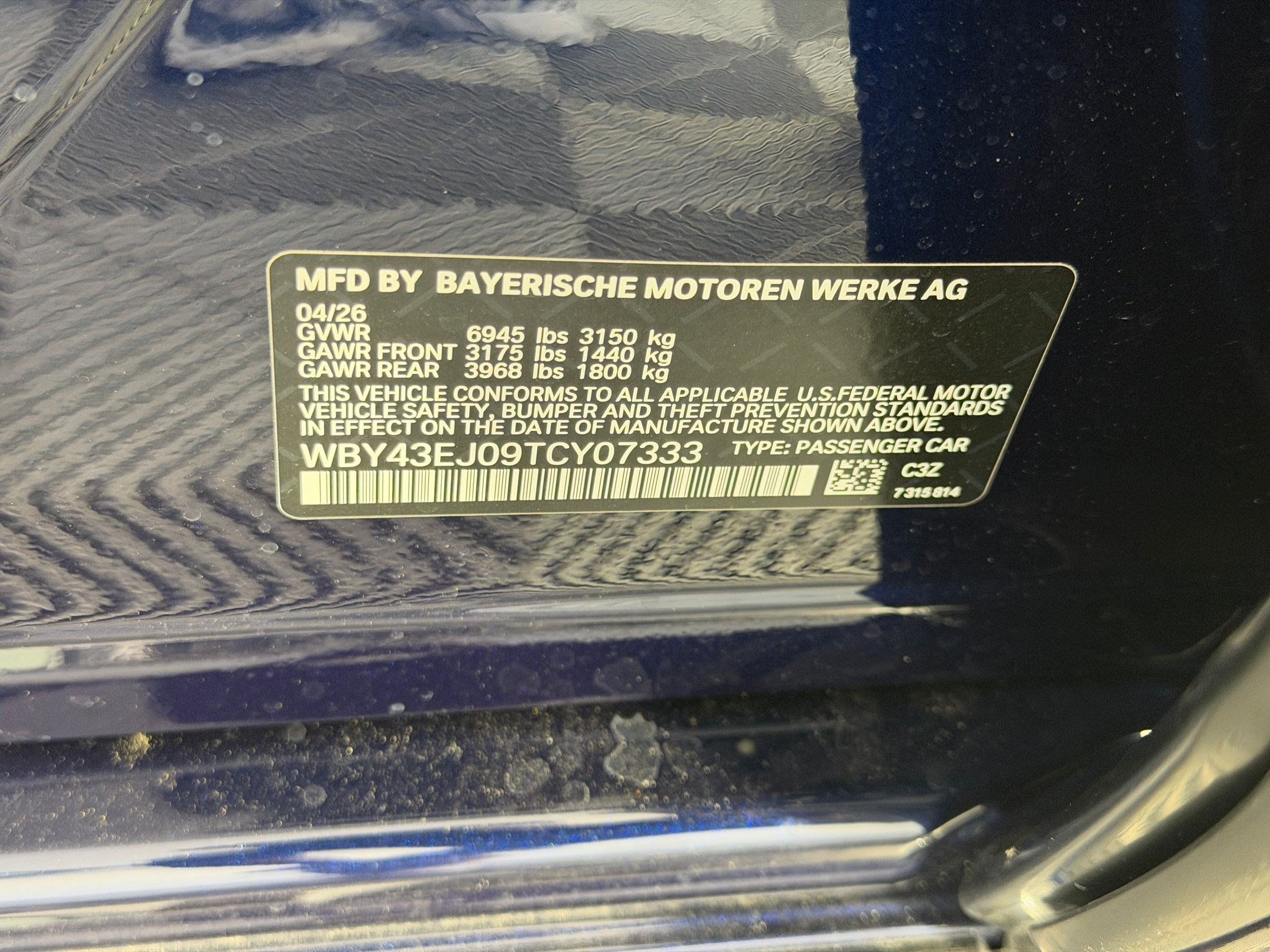 Used 2026 BMW i7 eDrive50 RWD image 21