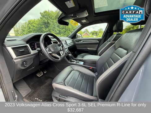 Used 2023 Volkswagen Atlas Cross Sport SEL Premium R-Line AWD/4WD image 10
