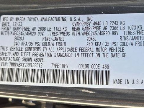 Used 2024 MAZDA CX-50 AWD 2.5 Turbo image 24