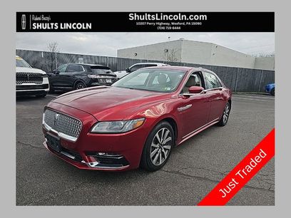Used 2018 Lincoln Continental Premiere
