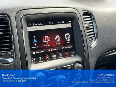 Used 2018 Dodge Durango R/T w/ Blacktop Package RWD image 43