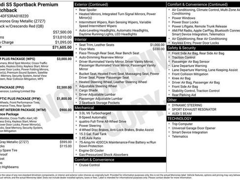 Certified 2024 Audi S5 Premium Plus w/ Premium Plus Package AWD/4WD image 17