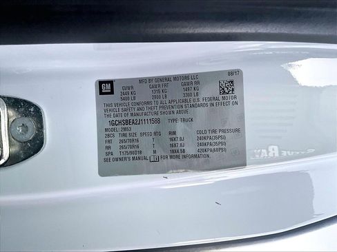 Certified 2018 Chevrolet Colorado W/T image 19