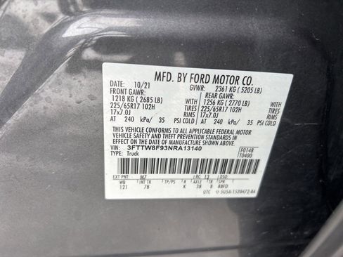 Used 2022 Ford Maverick XLT w/ Equipment Group 300A Standard image 31