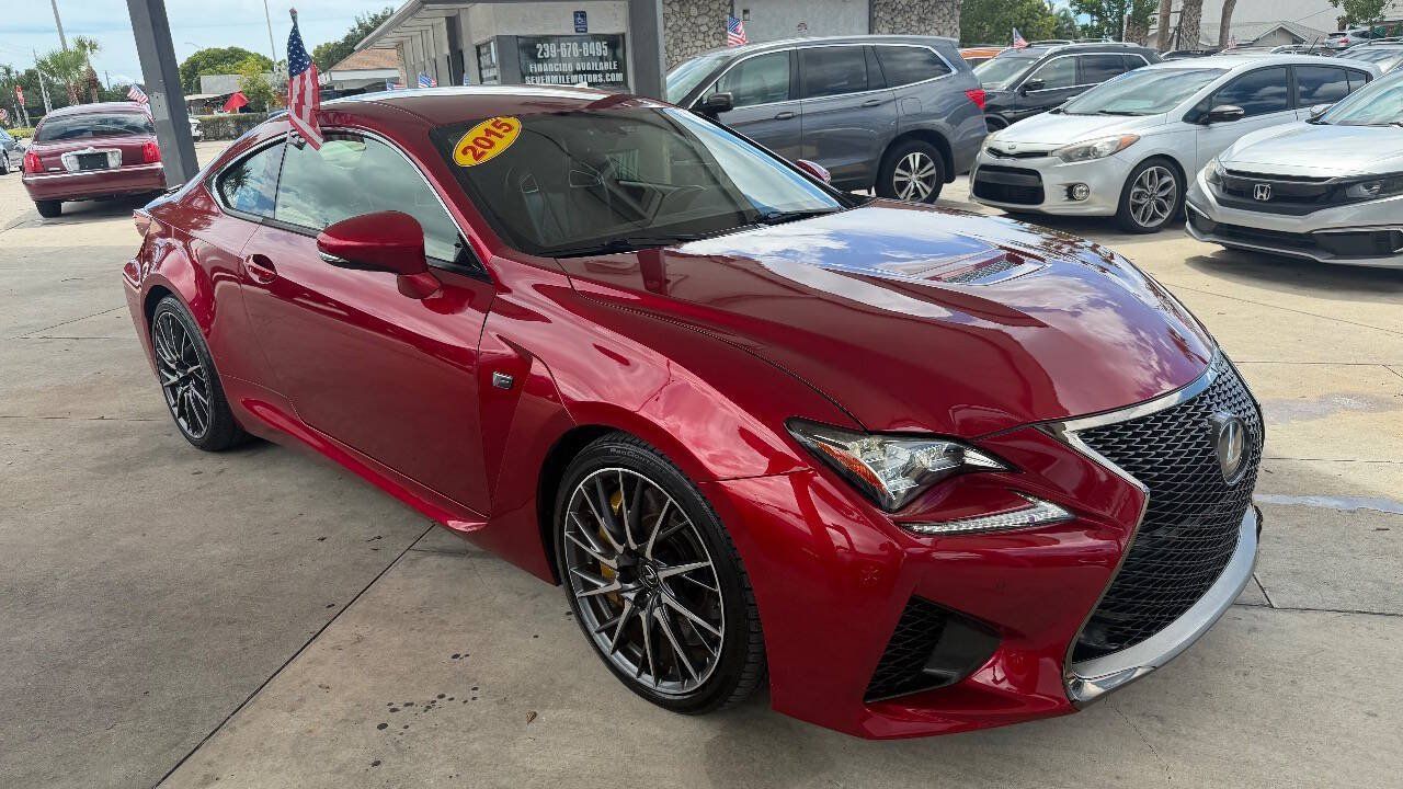 Used 2015 Lexus RC F w/ Premium Package RWD image 3