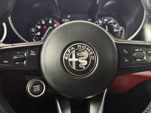 Used 2020 Alfa Romeo Giulia Ti w/ Active Blind Spot Package RWD image 16