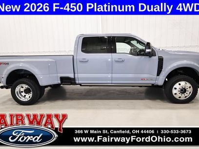 New 2026 Ford F450 Platinum w/ FX4 Off-Road Package
