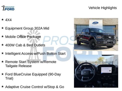 Used 2024 Ford F150 XLT w/ Equipment Group 302A MID AWD/4WD image 5