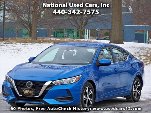 Used 2021 Nissan Sentra SV FWD image 1