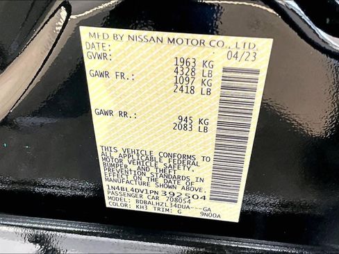 Certified 2023 Nissan Altima 2.5 SV image 33