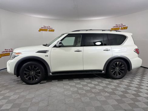 Used 2018 Nissan Armada Platinum w/ Captain Seat Package image 2