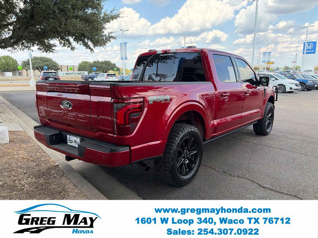 Used 2025 Ford F150 Platinum w/ Equipment Group 702A High AWD/4WD image 8