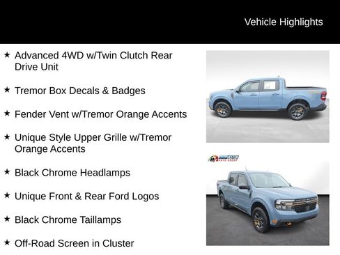 Used 2024 Ford Maverick Tremor w/ Tremor Off-Road Package image 10