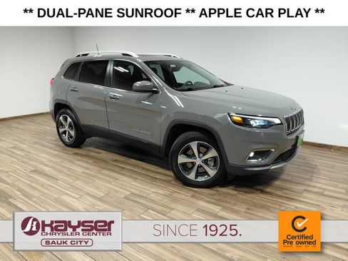 Certified 2019 Jeep Cherokee Limited AWD/4WD image 1