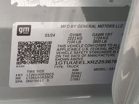 Used 2024 GMC Sierra 1500 AT4 w/ Technology Package image 40