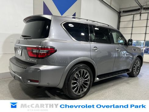 Used 2023 Nissan Armada Platinum w/ Captain's Chairs Package AWD/4WD image 5