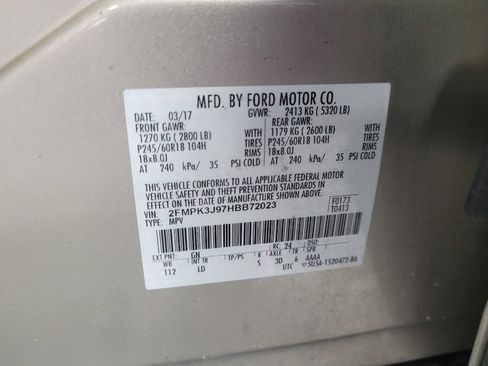Used 2017 Ford Edge SEL w/ Equipment Group 201A FWD image 33