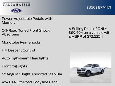 New 2026 Ford F150 Lariat w/ Equipment Group 501A Mid AWD/4WD image 31