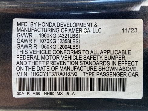 Used 2024 Honda Accord EX image 48