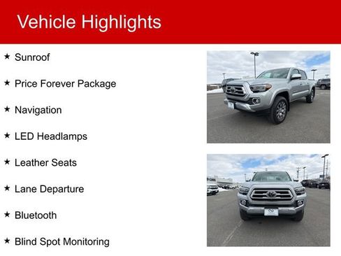 Used 2023 Toyota Tacoma Limited image 2
