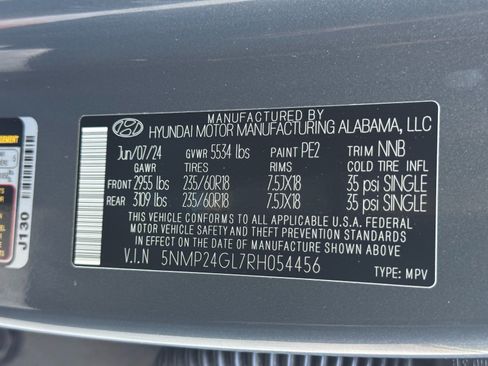 Used 2024 Hyundai Santa Fe SEL FWD image 44