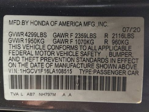 Used 2020 Honda Accord LX image 33