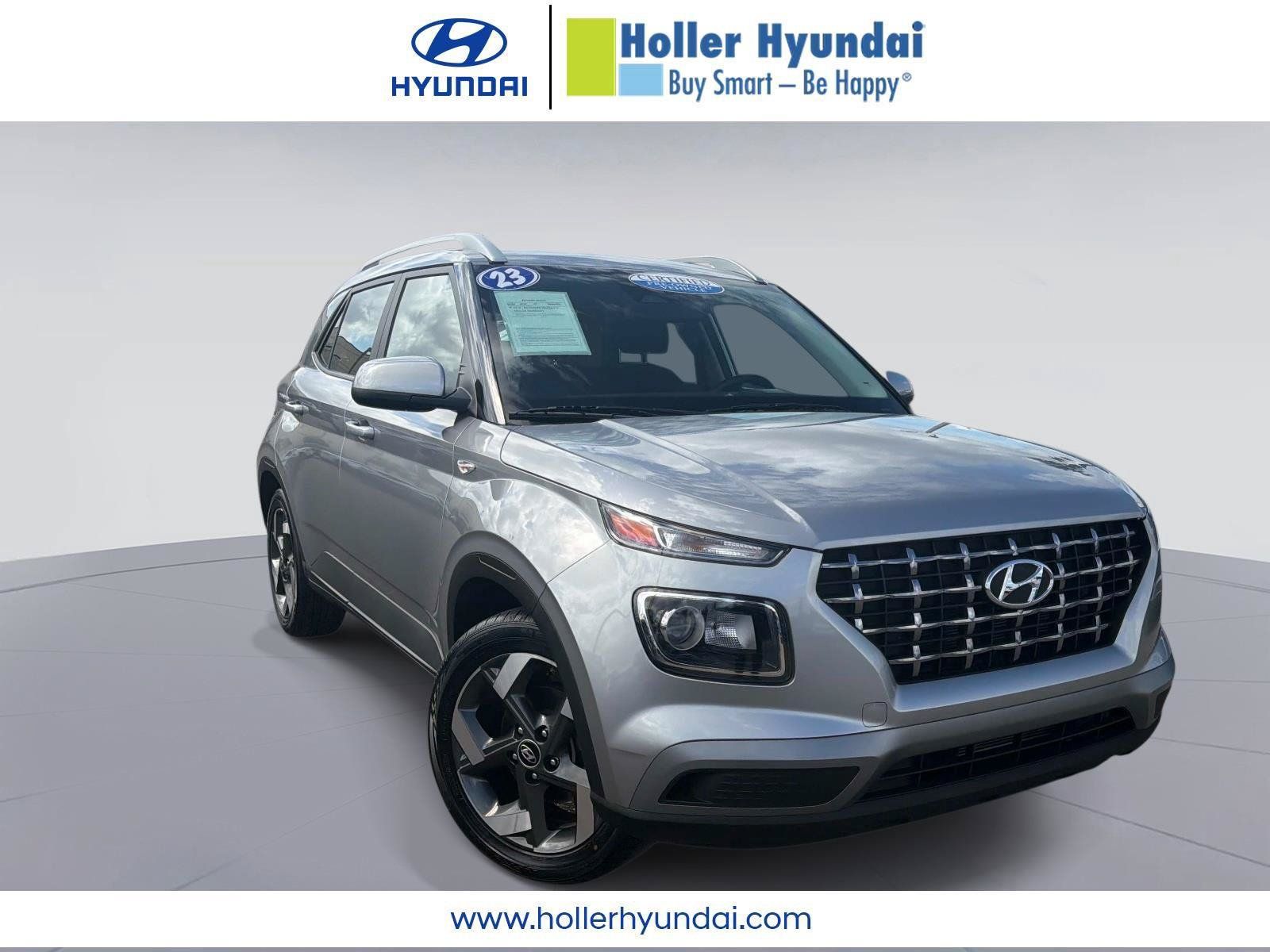 Certified 2023 Hyundai Venue SEL FWD image 1