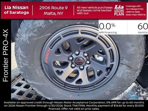 New 2026 Nissan Frontier PRO-4X w/ Pro Premium Package image 11