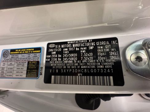 Used 2020 Kia Telluride EX w/ EX Premium Package image 20