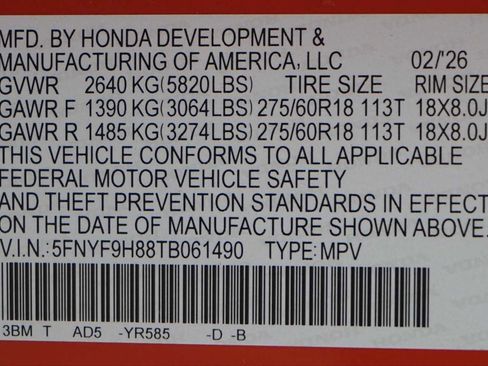 Used 2026 Honda Passport TrailSport Elite image 30
