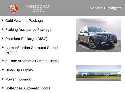 Used 2021 BMW X7 xDrive40i w/ Premium Package image 2