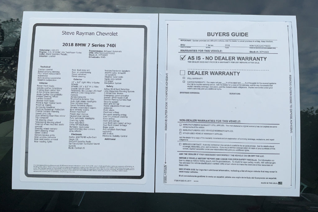 Used 2018 BMW 740i RWD image 24