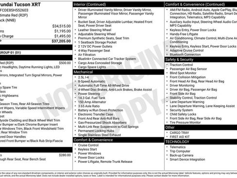 New 2025 Hyundai Tucson XRT image 28