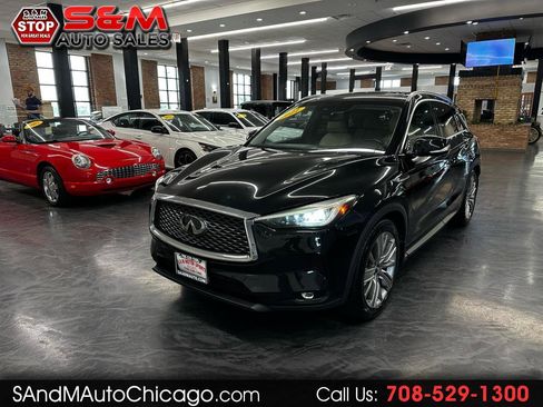 Used 2021 INFINITI QX50 Sensory w/ Cargo Package FWD image 1
