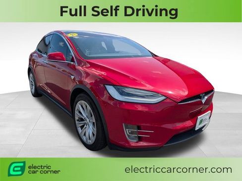 Used 2021 Tesla Model X Long Range AWD/4WD image 1