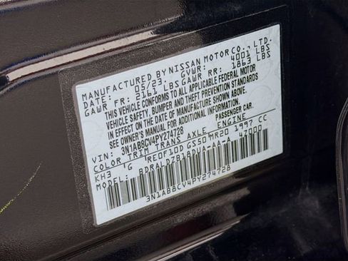 Certified 2023 Nissan Sentra SV FWD image 35