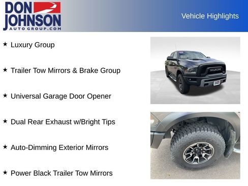 Used 2017 RAM 1500 Rebel w/ Luxury Group image 13