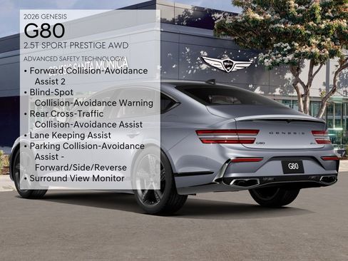 New 2026 Genesis G80 2.5T Sport Prestige AWD/4WD image 11